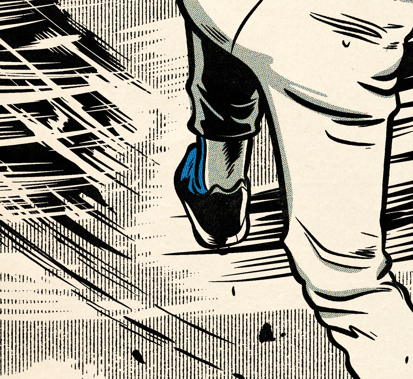 230. "The Tornado "  7" x 10.5"