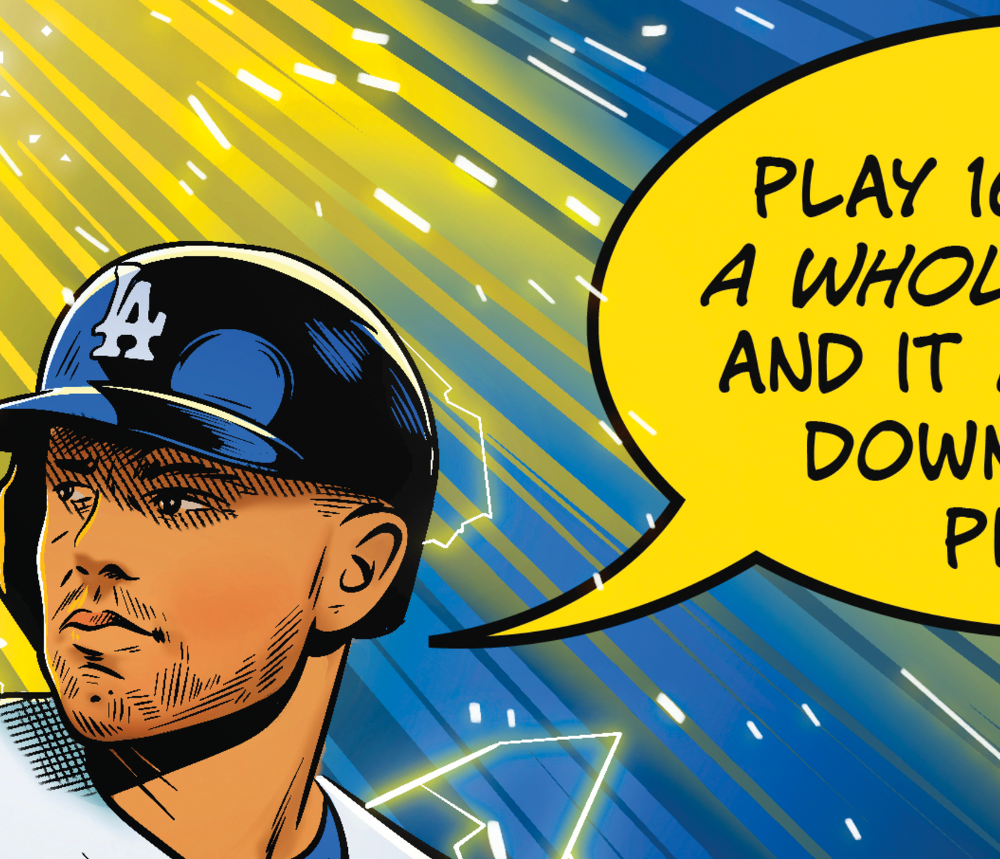 235. "World Series 24: The Grand Walk-Off"  7" x 10.5"