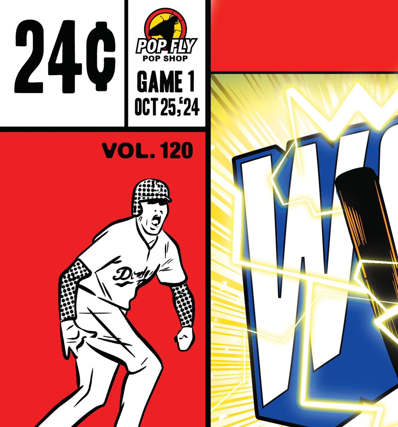 235. "World Series 24: The Grand Walk-Off"  7" x 10.5"