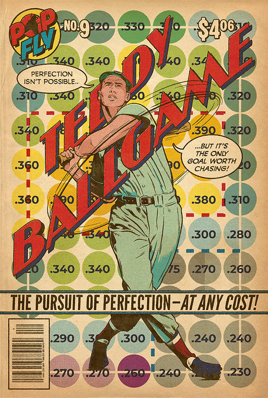 225. "Teddy Ballgame"  7" x 10.5"