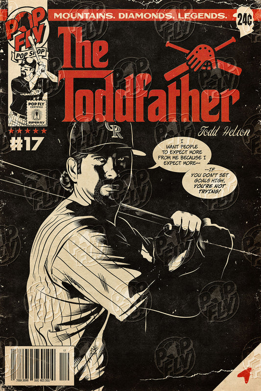 223. "The Toddfather"  7" x 10.5"