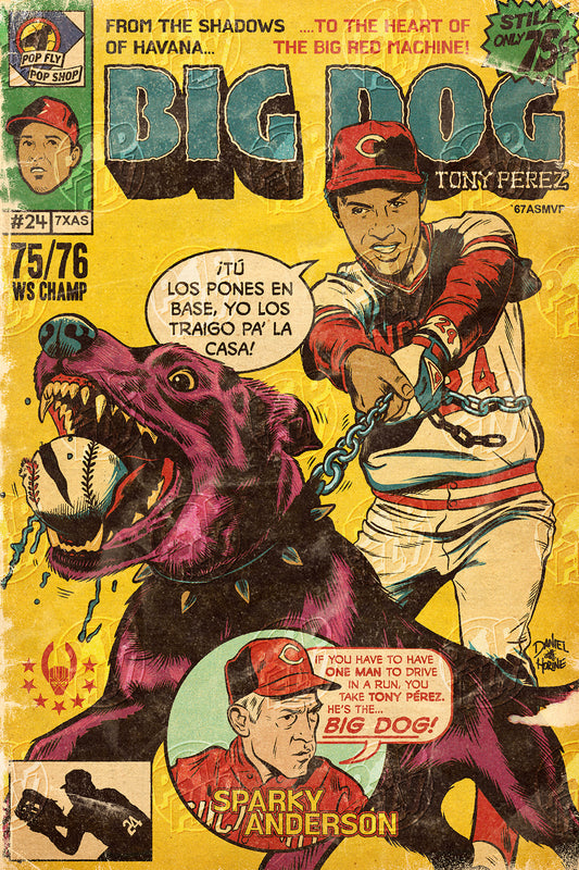 219. “Big Dog" 7" x 10.5" Art Print