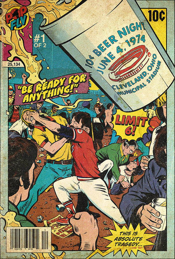 239. "10¢  Beer Night"  7" x 10.5"