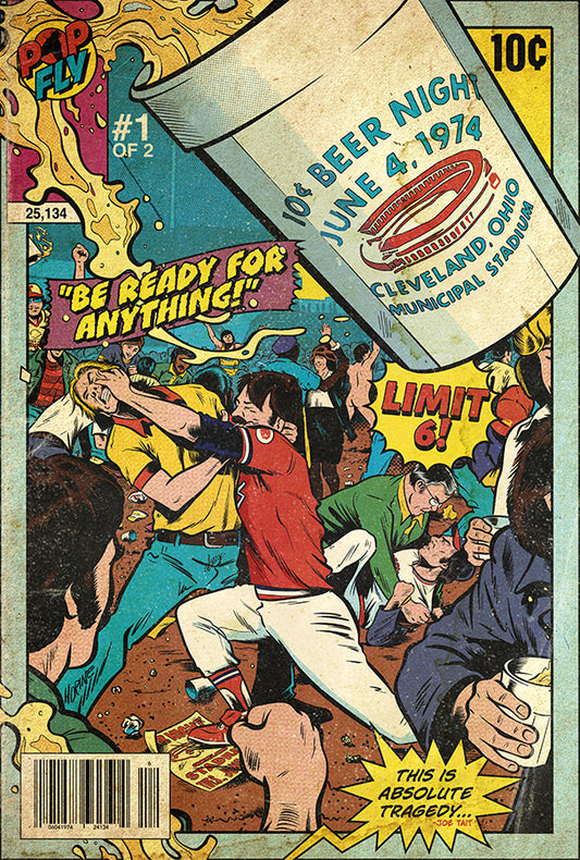 239. "10¢  Beer Night"  7" x 10.5"