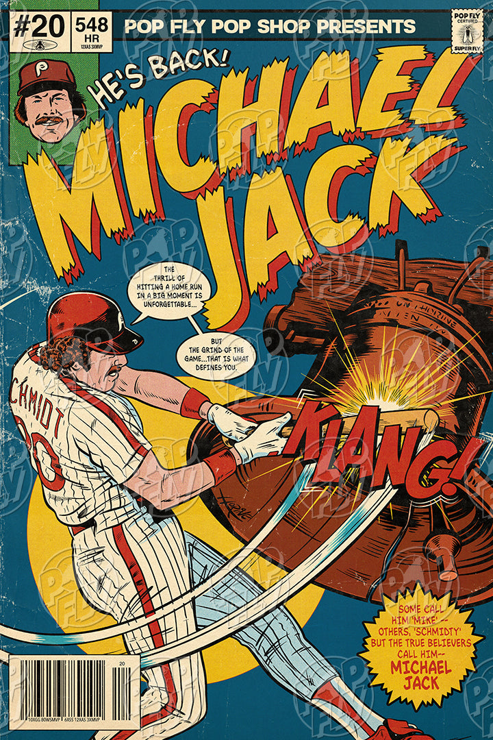 187. (SOLD OUT)  “Michael Jack" 7" x 10.5" Art Print