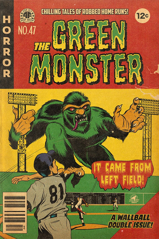 35. (SOLD OUT) "The Green Monster" 7" x 10.5" Art Print