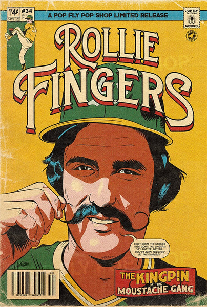 Rollie Fingers Print – Hobrecht Sports Art