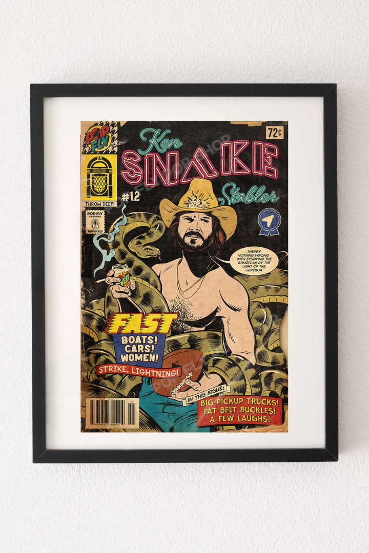 06. (SOLD OUT) "Snake" 7" x 10.5" Art Print