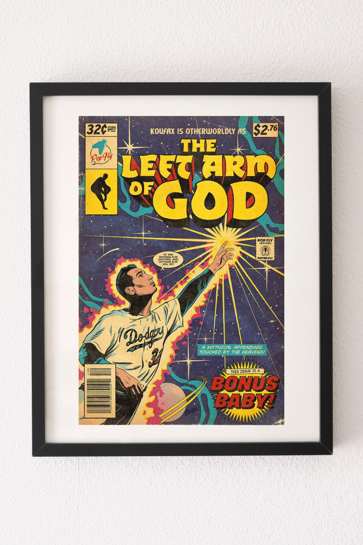 48. (SOLD OUT) “The Left Arm of God" 7" x 10.5" Art Print