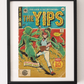 68. (SOLD OUT) "The Yips" 7" x 10.5" Art Print