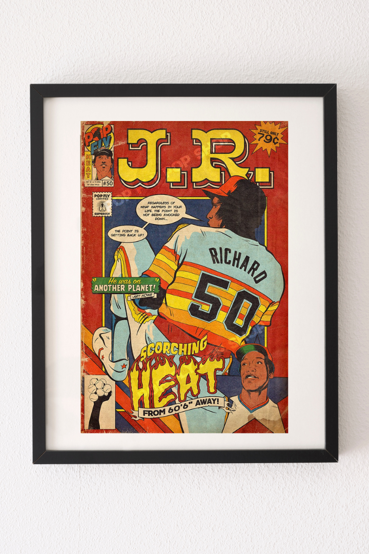 85. (SOLD OUT) "J.R." 7" x 10.5" Art Print