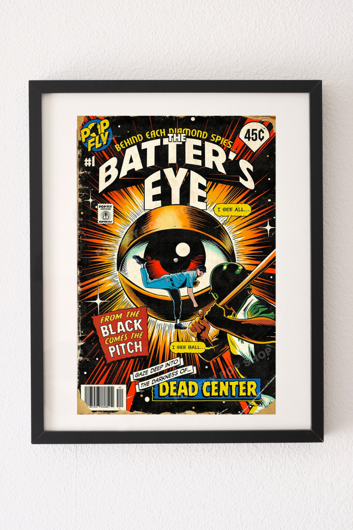 84. (SOLD OUT) "The Batter's Eye" 7" x 10.5" Art Print