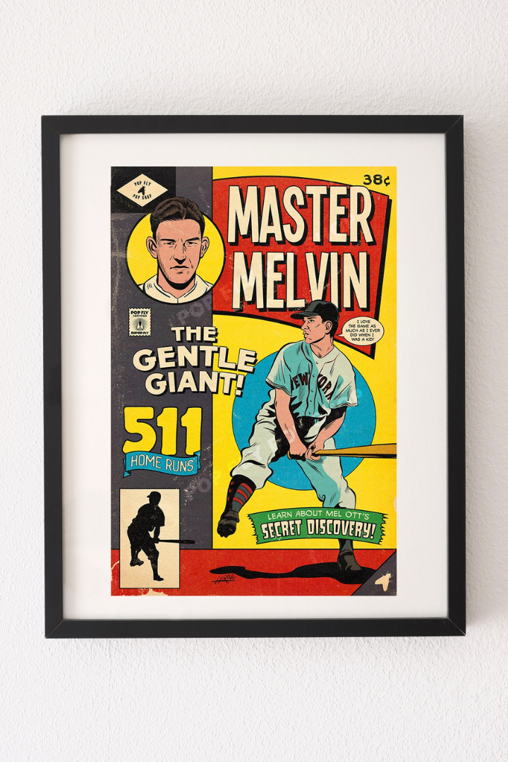 89. (SOLD OUT) "Master Melvin" 7" x 10.5" Art Print