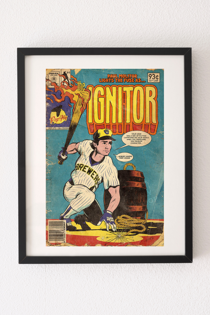 66. (SOLD OUT) "The Ignitor" 7" x 10.5" Art Print