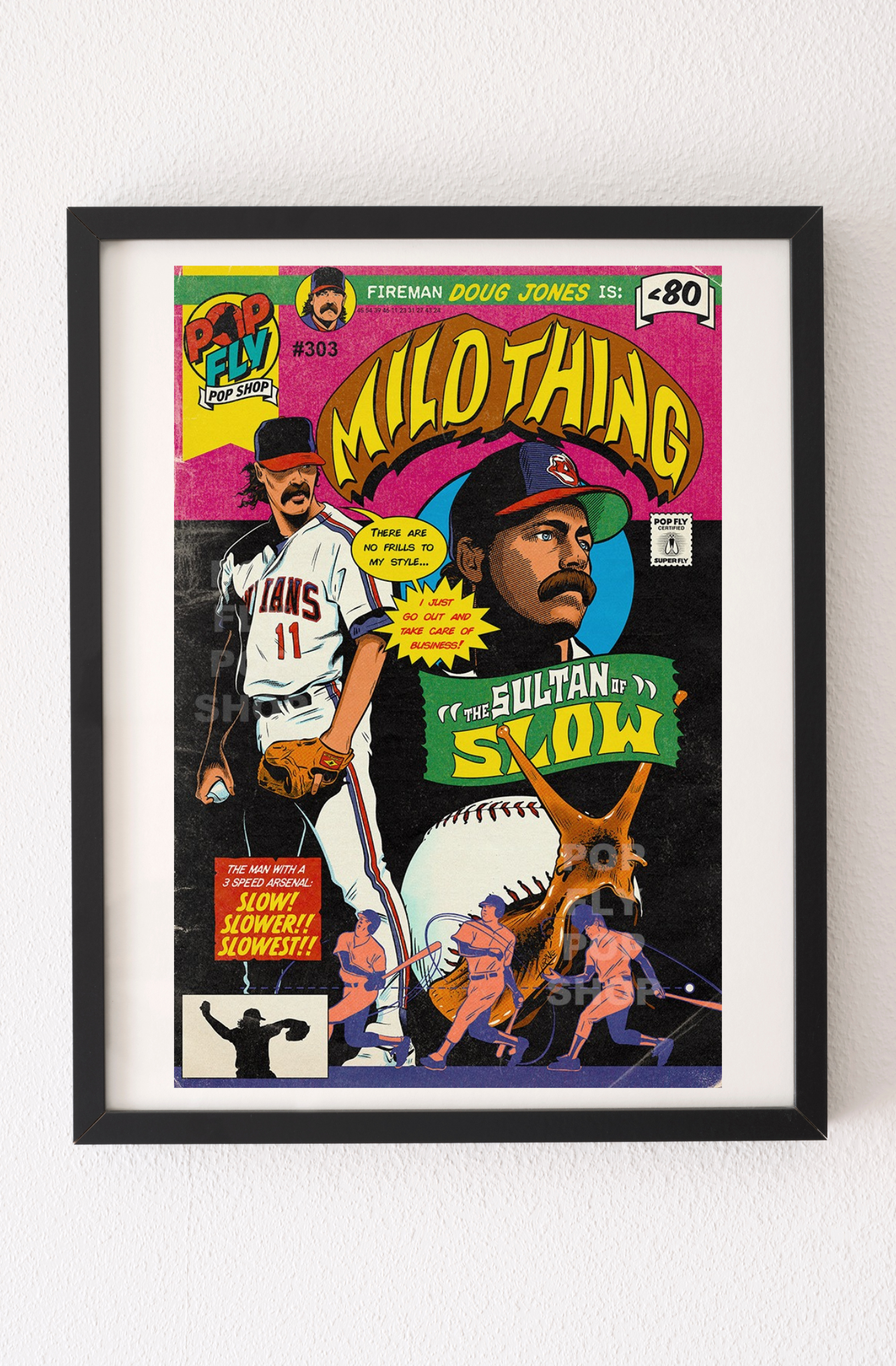 97. (SOLD OUT) "Mild Thing: The Sultan of Slow" 7" x 10.5" Art Print