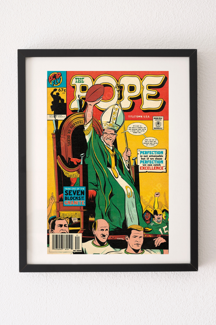 01. (SOLD OUT) "The Pope" 7" x 10.5" Art Print