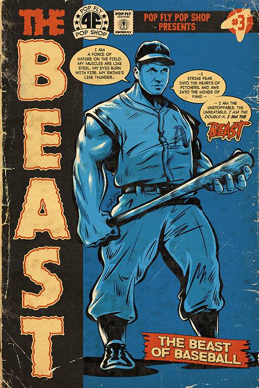 123. (SOLD OUT) "The Beast - Philadelphia Variant" 7" x 10.5" Art Print