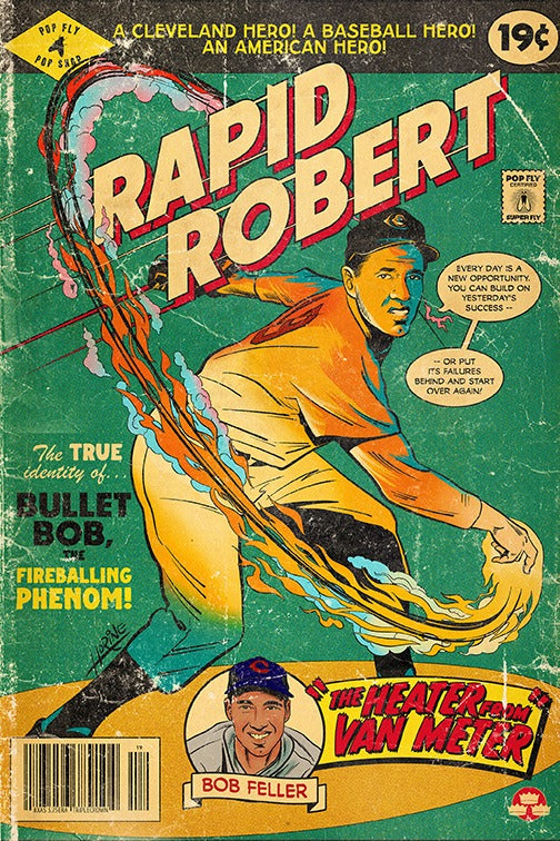 118. (SOLD OUT) "Rapid Robert" 7" x 10.5" Art Print